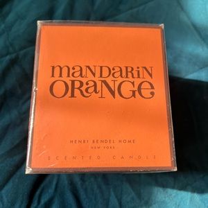 Henri Bendel Mandarin Orange Candle NEW